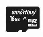 microSDHC 16GB Сlass 10 Smart Buy + адаптор